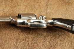 Factory Nickel Smith & Wesson .32 Hand Ejector 3rd Model .32 S&W Long 3.25&Prime; DA/SA Revolver C&R - 11