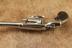 Factory Nickel Smith & Wesson .32 Hand Ejector 3rd Model .32 S&W Long 3.25&Prime; DA/SA Revolver C&R - 16