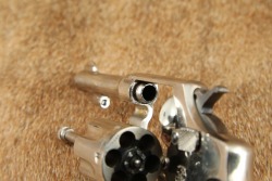 Factory Nickel Smith & Wesson .32 Hand Ejector 3rd Model .32 S&W Long 3.25&Prime; DA/SA Revolver C&R - 20