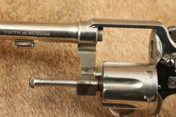 Factory Nickel Smith & Wesson .32-20 Hand Ejector Model of 1905 4th Change 6&rdquo; DA/SA Revolver C&R - 23
