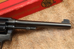 Smith & Wesson Pre-War K-22 &ldquo;Outdoorsman&rdquo; 1st Model .22 LR 6&rdquo; DA/SA Revolver W/ Box & Letter &rsquo;36 C&R - 4