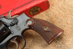 Smith & Wesson Pre-War K-22 &ldquo;Outdoorsman&rdquo; 1st Model .22 LR 6&rdquo; DA/SA Revolver W/ Box & Letter &rsquo;36 C&R - 8