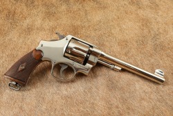 B&O Railroad Shipped Smith & Wesson .44 Hand Ejector 2nd Model .44 Spl 6.5&Prime; DA/SA Revolver 1926 C&R