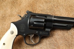 Ivory Grips Smith & Wesson .44 Hand Ejector 4th Model of 1950 Target .44 Spl 6.5&Prime; DA/SA Revolver C&R - 3