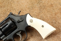 Ivory Grips Smith & Wesson .44 Hand Ejector 4th Model of 1950 Target .44 Spl 6.5&Prime; DA/SA Revolver C&R - 8