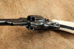 Ivory Grips Smith & Wesson .44 Hand Ejector 4th Model of 1950 Target .44 Spl 6.5&Prime; DA/SA Revolver C&R - 10