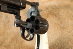 Ivory Grips Smith & Wesson .44 Hand Ejector 4th Model of 1950 Target .44 Spl 6.5&Prime; DA/SA Revolver C&R - 21