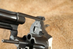 Ivory Grips Smith & Wesson .44 Hand Ejector 4th Model of 1950 Target .44 Spl 6.5&Prime; DA/SA Revolver C&R - 22
