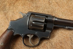 US Army WW1 &ldquo;UNITED STATES PROPERTY&rdquo; Marked Smith & Wesson M-1917 .45 ACP 5.5&rdquo; Revolver ca. 1918 C&R - 3