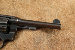 US Army WW1 &ldquo;UNITED STATES PROPERTY&rdquo; Marked Smith & Wesson M-1917 .45 ACP 5.5&rdquo; Revolver ca. 1918 C&R - 4