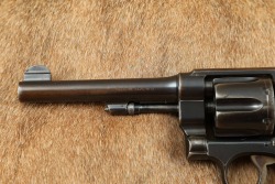 US Army WW1 &ldquo;UNITED STATES PROPERTY&rdquo; Marked Smith & Wesson M-1917 .45 ACP 5.5&rdquo; Revolver ca. 1918 C&R - 6