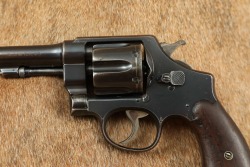 US Army WW1 &ldquo;UNITED STATES PROPERTY&rdquo; Marked Smith & Wesson M-1917 .45 ACP 5.5&rdquo; Revolver ca. 1918 C&R - 7