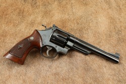 Smith & Wesson Bright Blue 44 Hand Ejector 4th Model of 1950 Target .44 Special Revolver 1950-55 C&R
