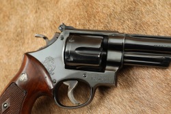 Smith & Wesson Bright Blue 44 Hand Ejector 4th Model of 1950 Target .44 Special Revolver 1950-55 C&R - 3