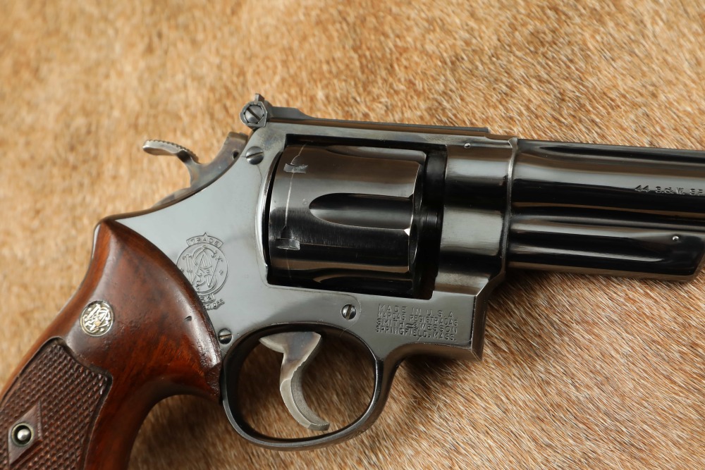 Smith & Wesson Bright Blue 44 Hand Ejector 4th Model of 1950