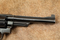 Smith & Wesson Bright Blue 44 Hand Ejector 4th Model of 1950 Target .44 Special Revolver 1950-55 C&R - 4