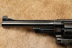 Smith & Wesson Bright Blue 44 Hand Ejector 4th Model of 1950 Target .44 Special Revolver 1950-55 C&R - 6