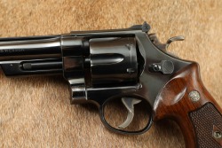 Smith & Wesson Bright Blue 44 Hand Ejector 4th Model of 1950 Target .44 Special Revolver 1950-55 C&R - 7