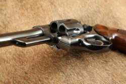 Smith & Wesson Bright Blue 44 Hand Ejector 4th Model of 1950 Target .44 Special Revolver 1950-55 C&R - 10