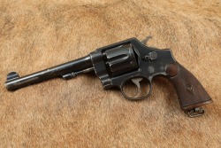 Smith & Wesson .44 Hand Ejector 2nd Model .44 Special 6.5&Prime; DA/SA Revolver 1922 C&R - 5