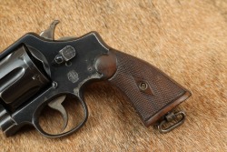 Smith & Wesson .44 Hand Ejector 2nd Model .44 Special 6.5&Prime; DA/SA Revolver 1922 C&R - 8