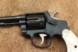 Smith & Wesson .32-20 Hand Ejector Target Model of 1905 1st Change .32 WCF 6&rdquo; Revolver 1906-1907 C&R - 7