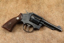 Smith & Wesson Post-War 5-Screw .38 Military & Police .38 Special 4&rdquo; DA/SA Revolver 1948-1952 C&R