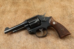Smith & Wesson Post-War 5-Screw .38 Military & Police .38 Special 4&rdquo; DA/SA Revolver 1948-1952 C&R - 5