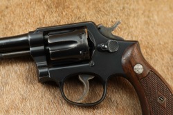 Smith & Wesson Post-War 5-Screw .38 Military & Police .38 Special 4&rdquo; DA/SA Revolver 1948-1952 C&R - 7