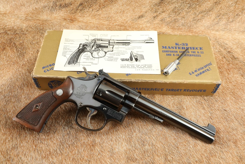 Smith & Wesson Post-War 5-Screw K-32 Masterpiece .32 S&W Long 6