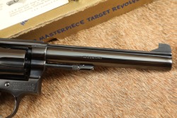 Smith & Wesson Post-War 5-Screw K-32 Masterpiece .32 S&W Long 6&rdquo; Revolver, Box & Letter 1955 C&R - 5