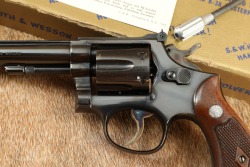 Smith & Wesson Post-War 5-Screw K-32 Masterpiece .32 S&W Long 6&rdquo; Revolver, Box & Letter 1955 C&R - 8