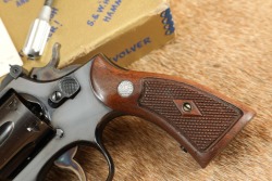 Smith & Wesson Post-War 5-Screw K-32 Masterpiece .32 S&W Long 6&rdquo; Revolver, Box & Letter 1955 C&R - 9