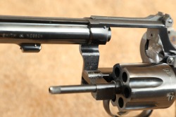 Smith & Wesson Post-War 5-Screw K-32 Masterpiece .32 S&W Long 6&rdquo; Revolver, Box & Letter 1955 C&R - 24