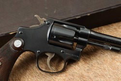 Smith & Wesson S&W .38 Regulation Police Model 4&Prime; .38 Pre War, I Frame Revolver w/ Box - 4