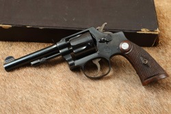 Smith & Wesson S&W .38 Regulation Police Model 4&Prime; .38 Pre War, I Frame Revolver w/ Box - 6