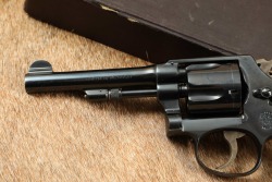 Smith & Wesson S&W .38 Regulation Police Model 4&Prime; .38 Pre War, I Frame Revolver w/ Box - 7