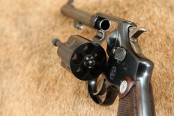 Smith & Wesson S&W .38 Regulation Police Model 4&Prime; .38 Pre War, I Frame Revolver w/ Box - 21