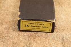 Smith & Wesson S&W .38 Regulation Police Model 4&Prime; .38 Pre War, I Frame Revolver w/ Box - 28