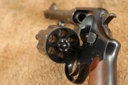 WWI "0" Prefix Smith & Wesson S&W Model 1917 .45 ACP Hand Ejector 6&rdquo; Double Action Revolver C&R - 20