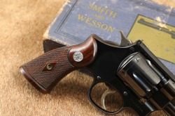 Smith & Wesson S&W The .357 Registered Magnum 1937 6.5&rdquo; Blued DA Revolver w/ Box & Letter - 2
