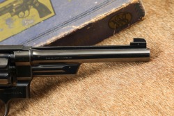 Smith & Wesson S&W The .357 Registered Magnum 1937 6.5&rdquo; Blued DA Revolver w/ Box & Letter - 4