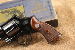 Smith & Wesson S&W The .357 Registered Magnum 1937 6.5&rdquo; Blued DA Revolver w/ Box & Letter - 8