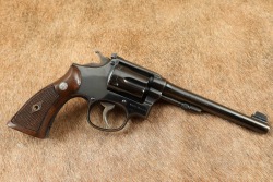 Special Order Smith & Wesson K-22 1st Model Outdoorsman .22 LR 6&rdquo; DA/SA Revolver 1936 C&R