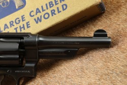 Smith & Wesson .44 Hand Ejector 3rd Model .44 Spl 6.5&Prime; DA/SA Blue Revolver w/ Box 1946-1947 (Post War Transitional) (a.k.a 1926 Model Military) - 4
