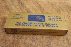 Smith & Wesson .44 Hand Ejector 3rd Model .44 Spl 6.5&Prime; DA/SA Blue Revolver w/ Box 1946-1947 (Post War Transitional) (a.k.a 1926 Model Military) - 25