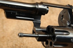 Documented Boulder CO Police Chief Smith & Wesson .38/44 Heavy Duty/Outdoorsman &ldquo;Police Target&rdquo; Model .38 Special 6.5&Prime; Revolver W/ Box, Letter & Book 1933 C&R - 24