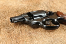 Smith & Wesson S&W Post-War M&P Pre-Model 10 38 2&rdquo; DA/SA Revolver w/ Box & Letter 1947 C&R - 8