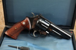 First Year Smith & Wesson S&W Pre Model 29 .44 Magnum 4&rdquo; DA/SA Revolver & Letter 1956