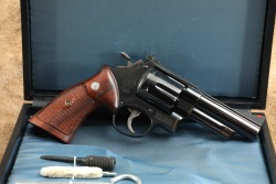 First Year Smith & Wesson S&W Pre Model 29 .44 Magnum 4&rdquo; DA/SA Revolver & Letter 1956 - 2